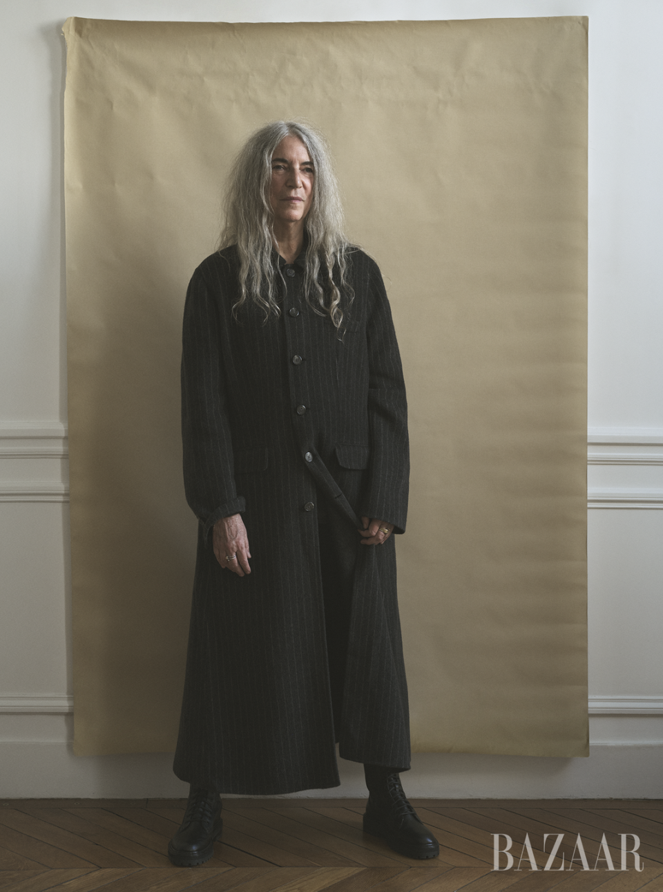 patti smith for harper's bazaar