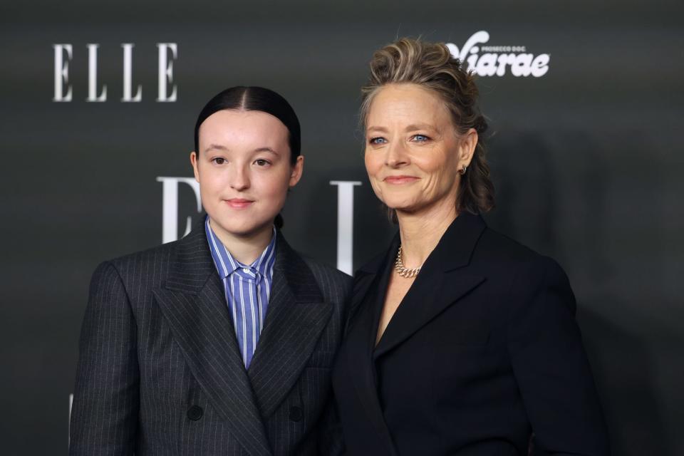 Bella Ramsey (links) und Jodie Foster. - Copyright: Robin L Marshall/WireImage/Getty Images