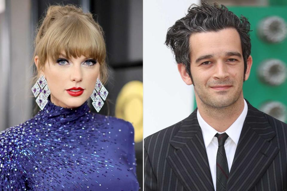 Neilson Barnard/Getty; Mike Marsland/WireImage Taylor Swift, Matty Healy