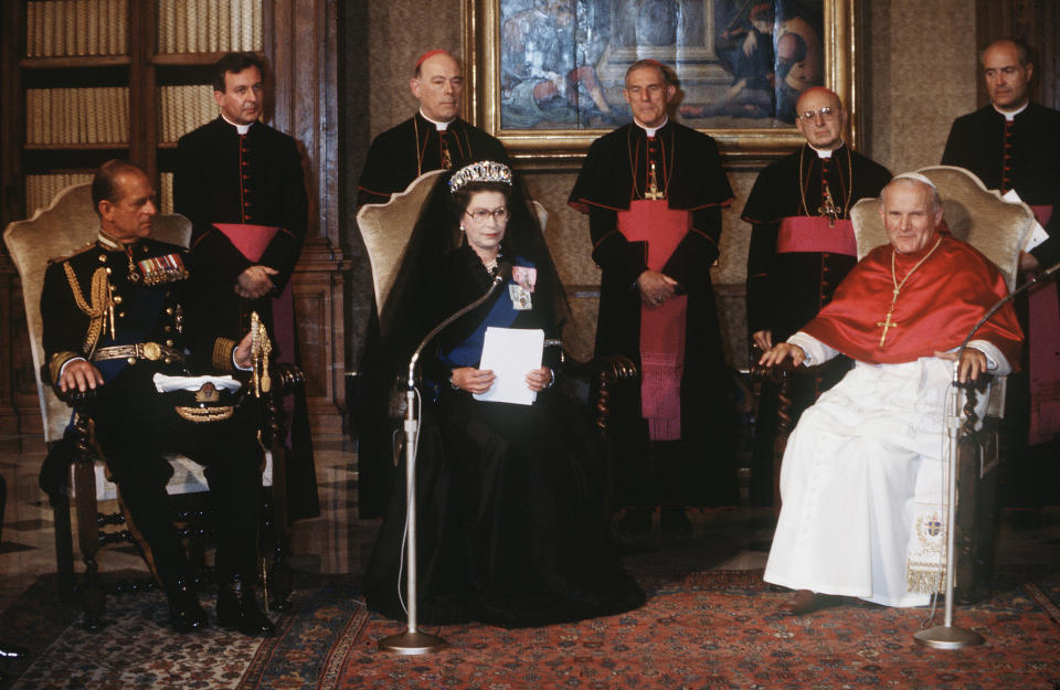 Queen Elizabeth II visit to the Vatican