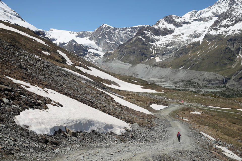 Zermatt Switzerland glacier