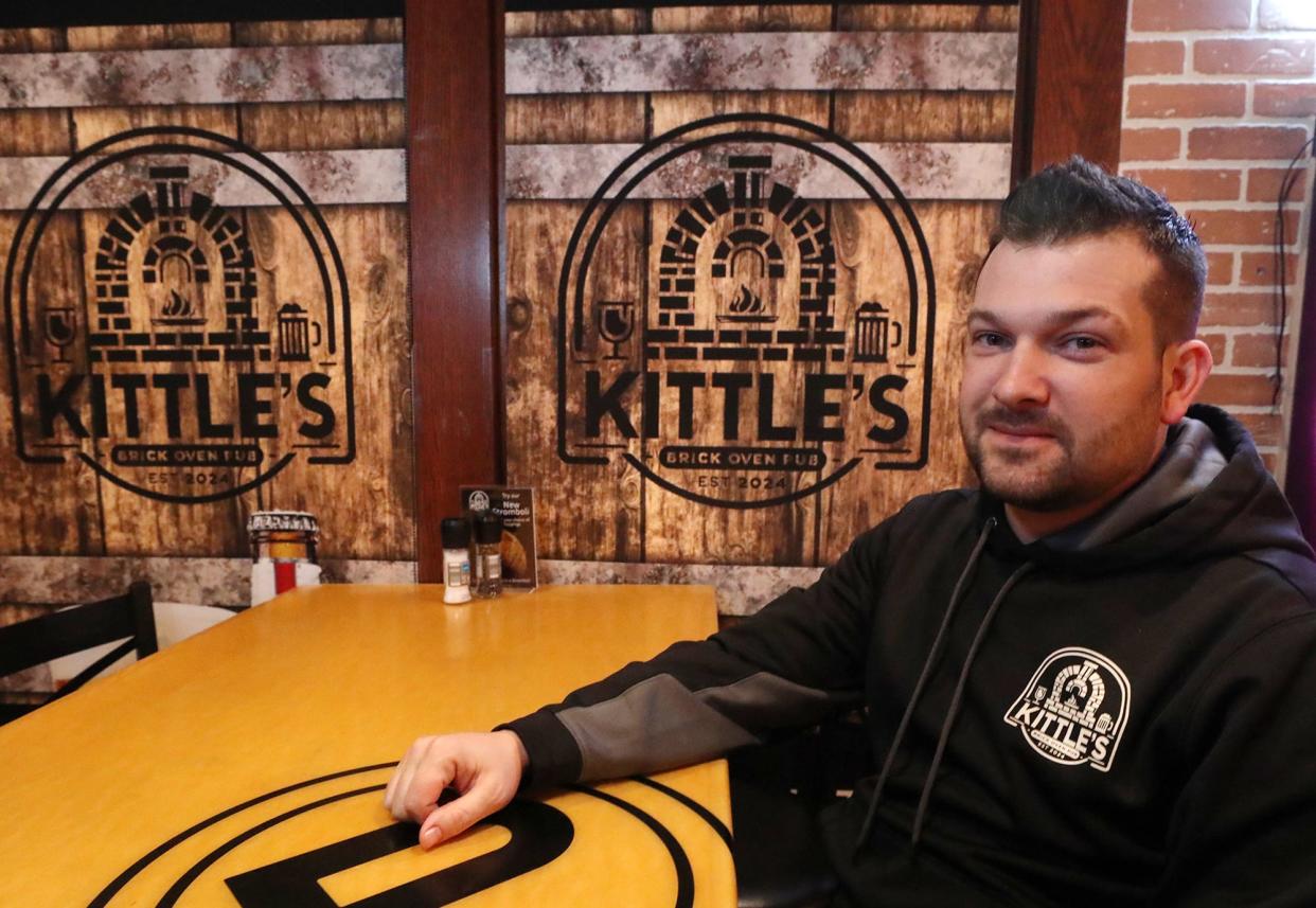 Jordan Kittle is the owner of Kittle's Brick Oven Pub in Green.