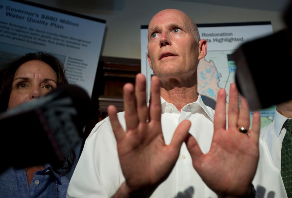 U.S. Sen. Rick Scott and his wife, Ann, own a Naples beachfront home on Gordon Drive.