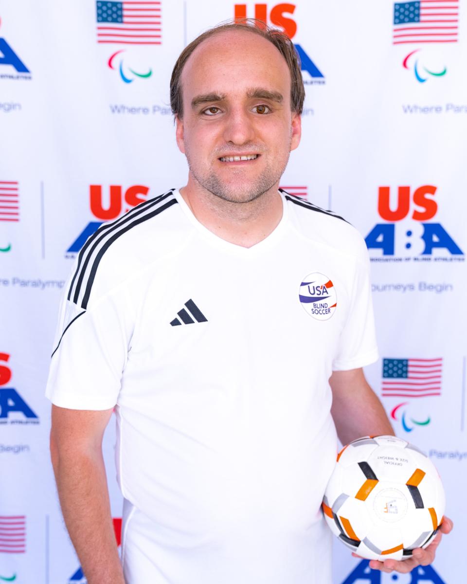 Louisiana Tech student Cody Kirchner has been selected for the 2024 USA Men's Blind Soccer National team.