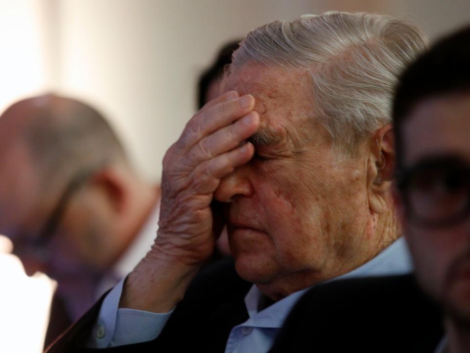 george soros upset