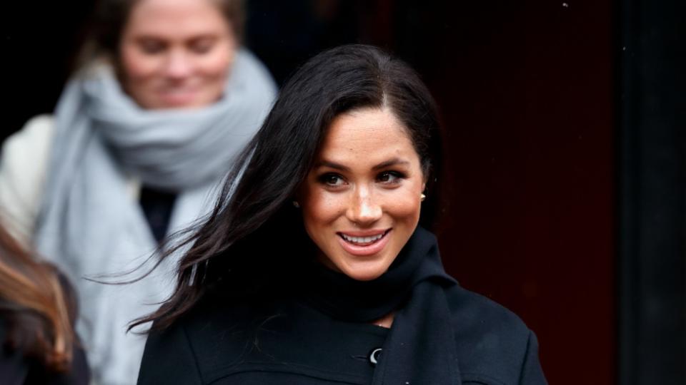 Meghan is around six months pregnant and could follow in Kate Middleton’s footsteps with her choice of birthing hospital. Photo: Getty