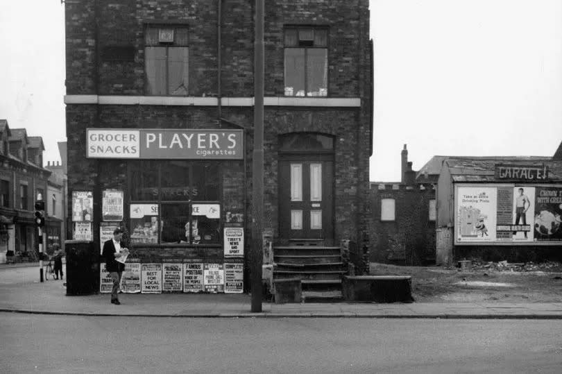 Burlington Street, Greenheys, pictured in 1962 -Credit:Manchester Local Image Collection