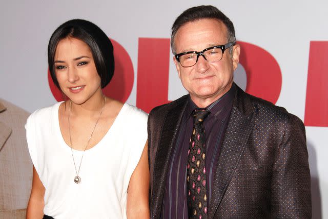 <p>Steve Granitz/WireImage</p> Zelda and Robin Williams in 2009