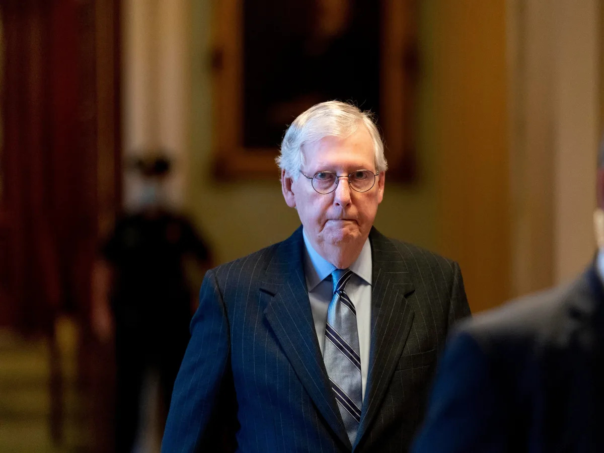 Mitch McConnell is reportedly opposing free school lunches: 'Kids are going to h..