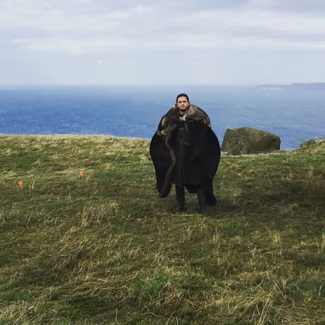 When Kit Harington Pretended to Be a Dragon