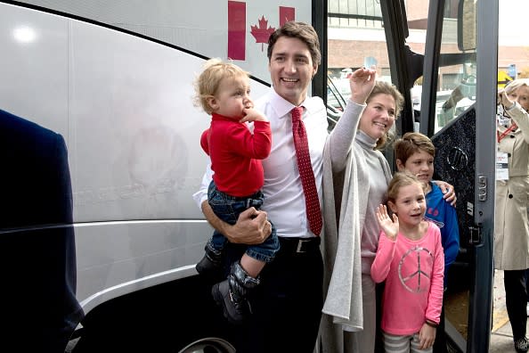 trudeau family