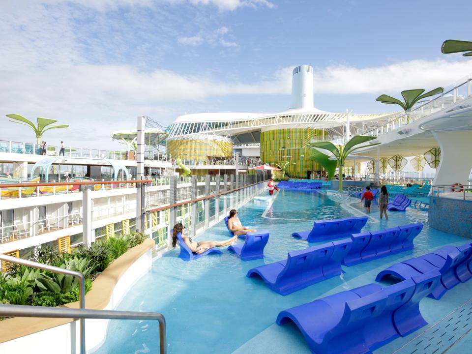 largest pool on Royal Caribbean's Icon of the Seas