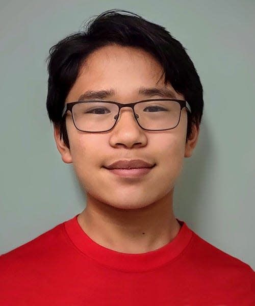 Zachary Rara, 13, is a seventh grader at Louisville's Meyzeek Middle School who advanced to the 2024 Scripps National Spelling Bee from May 28-30 in Maryland.
