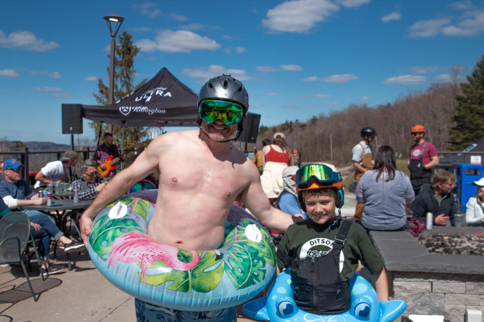 Deck days for the whole family.<p>Courtesy: Killington Resort</p>