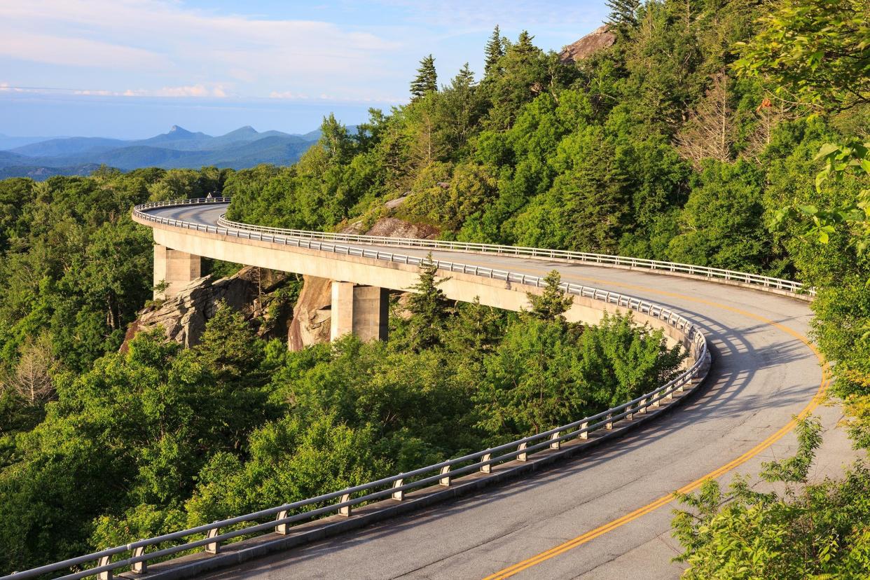 The Blue Ridge Parkway, North Carolina