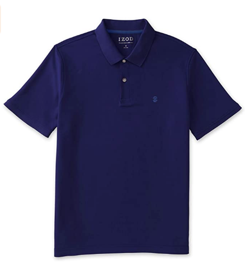 Izod Men’s Advantage Performance Short Sleeve Solid Polo