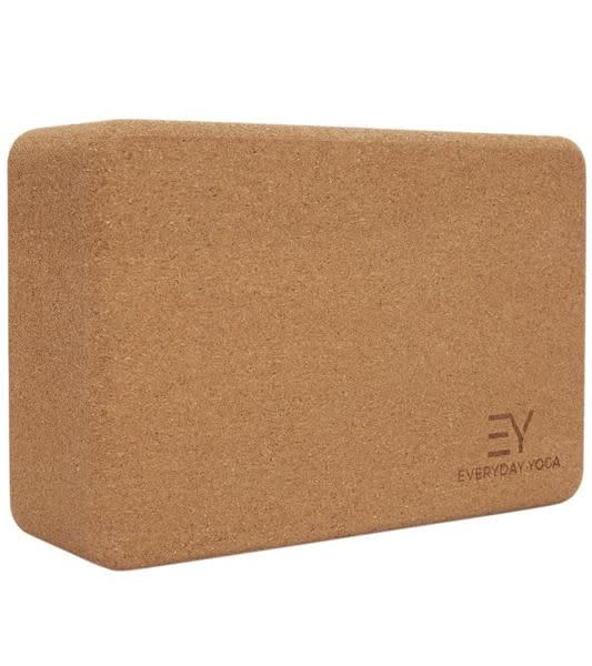 5) Everyday Yoga Cork Yoga Block