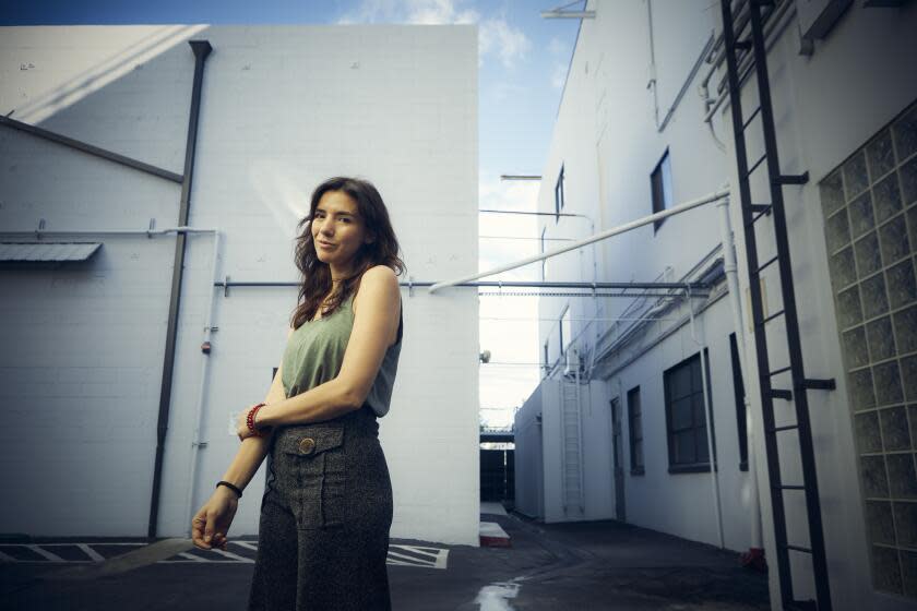 LOS ANGELES, CA - NOV 16: Lila Aviles is photographed in Los Angeles, CA on November 16, 2023. (Aldo Chacon / For The Times)