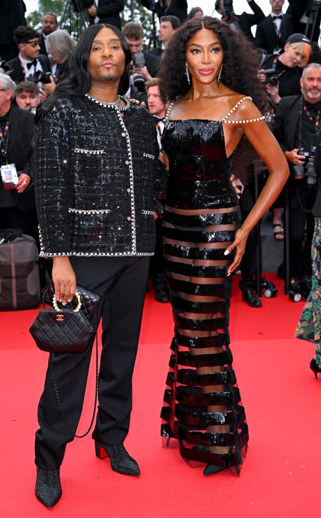 <p>Law Roach & Naomi Campbell</p>