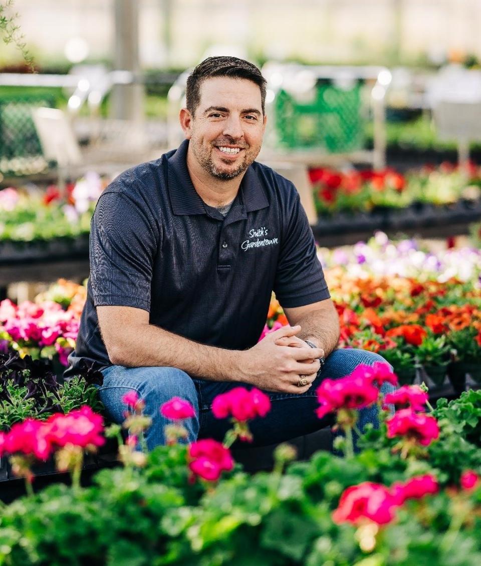 Michael Fiore, vice president of Smith’s Gardentown, has garnered a national award from the garden center industry.