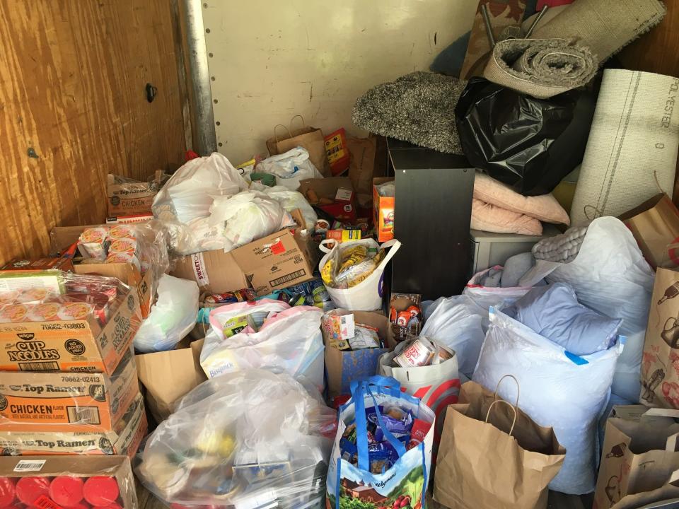 Marist College students organized a an end-of-the-year donations drive collecting items students would normally throw away to give to local nonprofits.