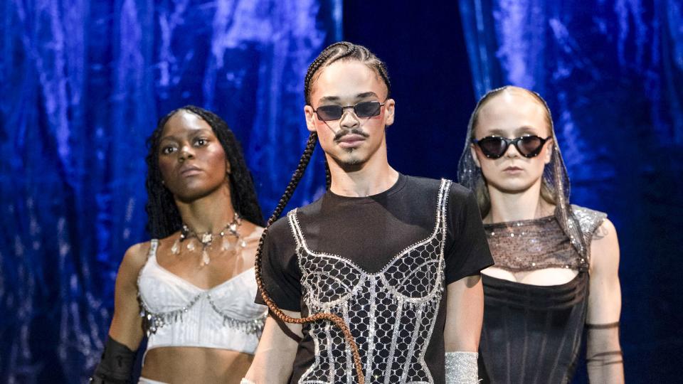 new york, usa september 12 a model walks the runway during the wiederhoeft ready to wear springsummer 2024 fashion show as part of the new york fashion week on september 12, 2023 in ny photo by victor virgilegamma rapho via getty images