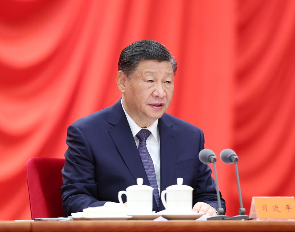 中國國家主席習近平月薪相當於1.24萬港元。 (Photo by Ju Peng/Xinhua via Getty Images)