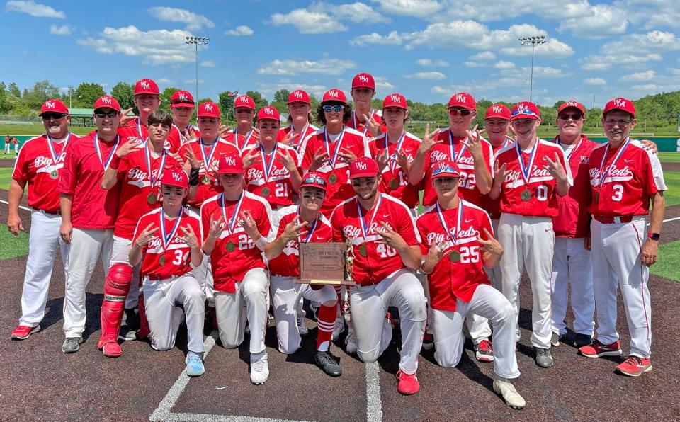 The West Middlesex baseball team won the District 10 Class 2A championship with a 6-0 victory over Sharpsville at Slippery Rock University on Monday, May 30, 2022.