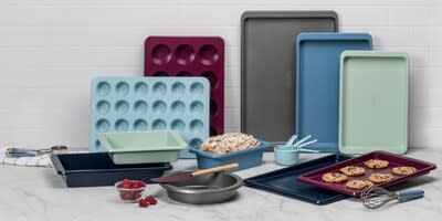 KitchenAid metal bakeware adds a touch of artistry to any kitchen.