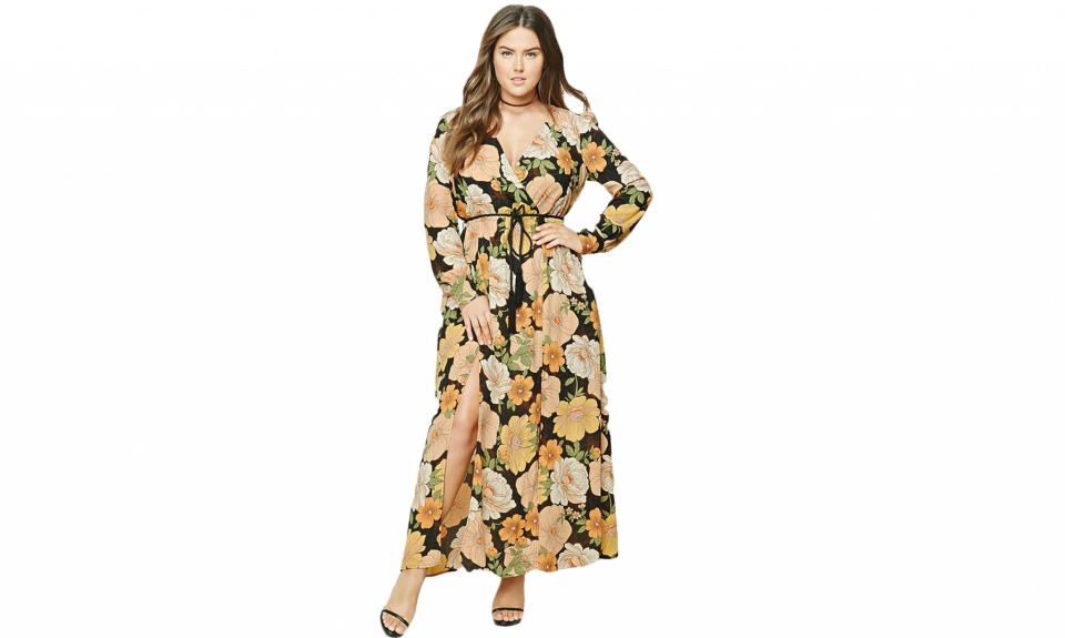 Forever 21 Plus Size Floral Maxi Dress