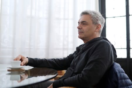 Argentine director Sebastian Borensztein, speaks during an interview with Reuters in Buenos Aires