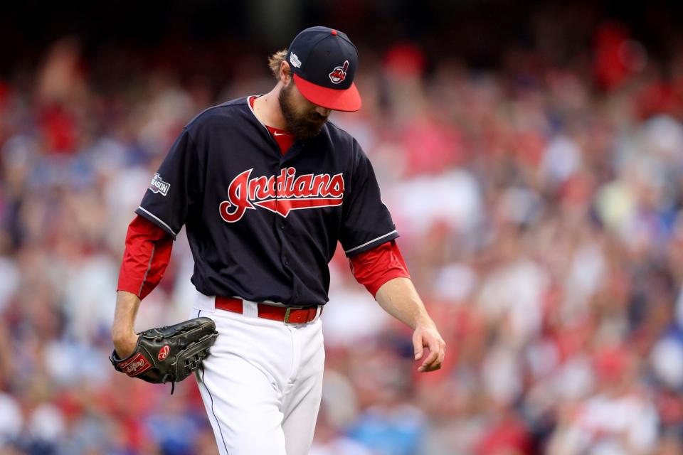 A Canadian activist tried to get an injunction against the Indians team name and logo. (Getty Images)