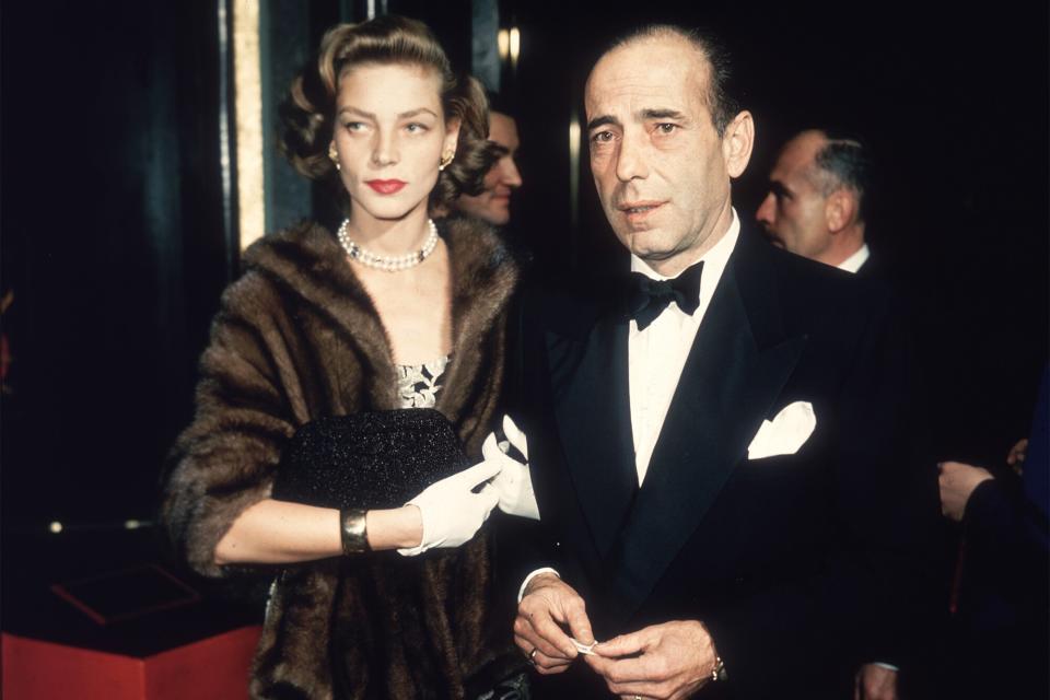 Lauren Bacall and Humphrey Bogart