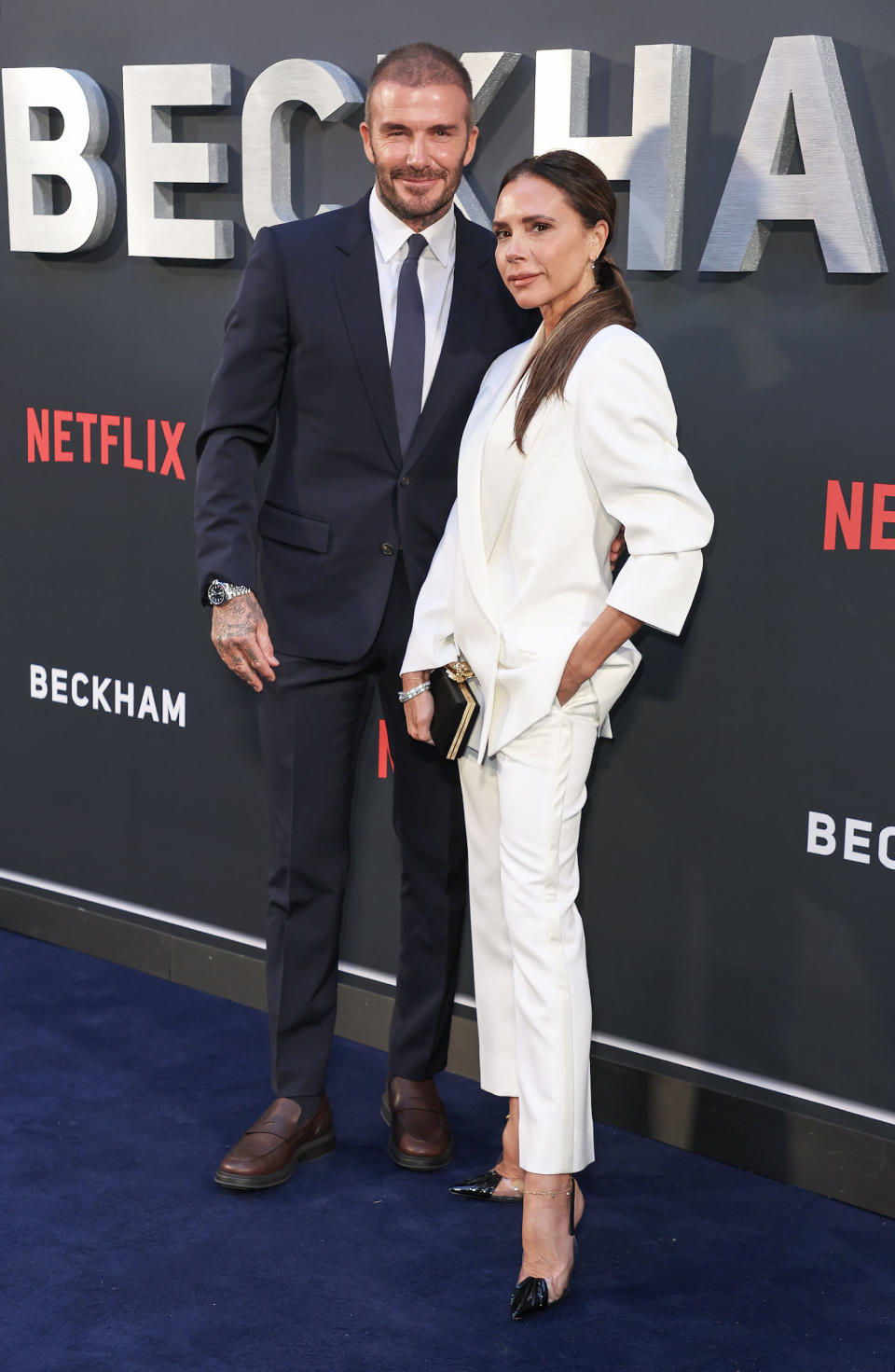 Victoria Beckham and David Beckham  (Mike Marsland / WireImage)