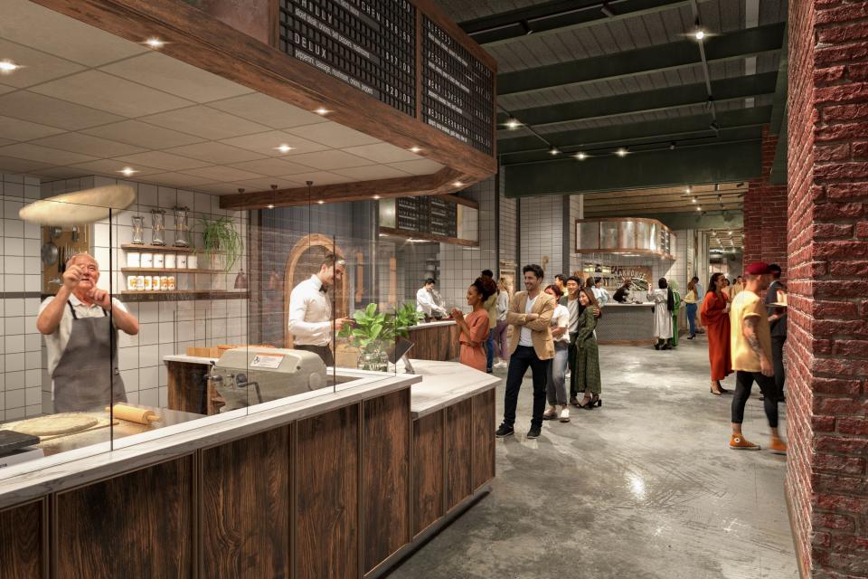Track 15, Providence's first food hall, will include a pizzeria from the owner of Giusto and Mother Pizzeria in Newport.
