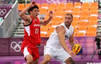 Basketball 3x3 - Men - Pool A - Serbia v Japan