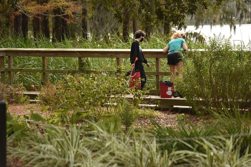 Cape Fear River Watch's LakeFest, seen here in 2020, returns to Greenfield Lake Sept. 23.