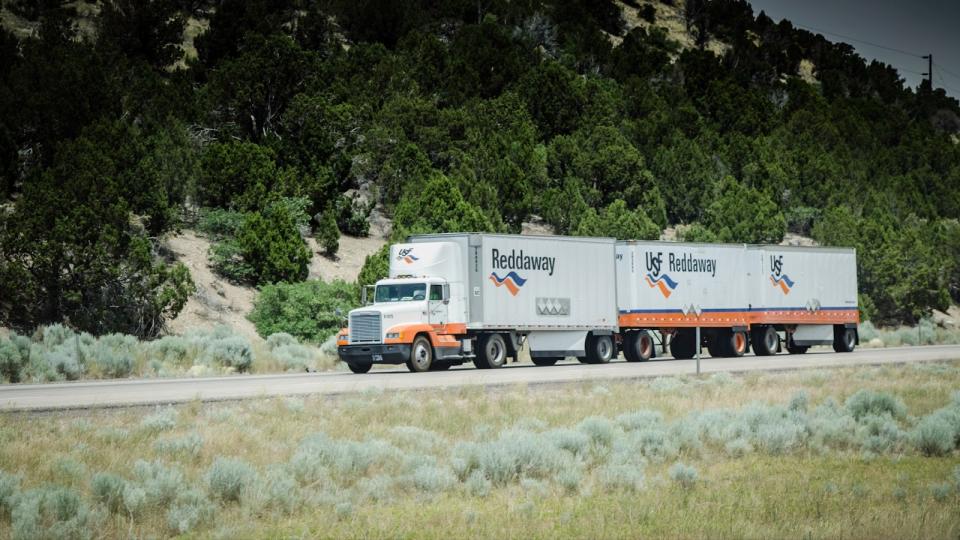 Reddaway primarily services the Western United States. (Jim Allen/FreightWaves)