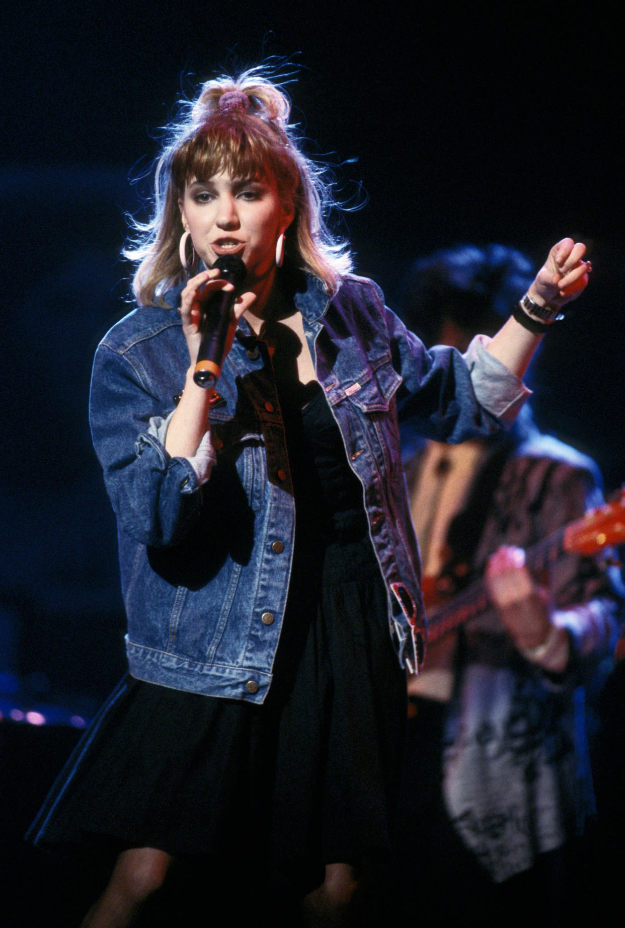 Debbie Gibson performs at the 40th anniversary of Atlantic Records circa 1988 in New York City. (Photo: Raoul/IMAGES/Getty Images)