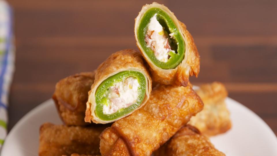 Jalapeño Popper Egg Rolls