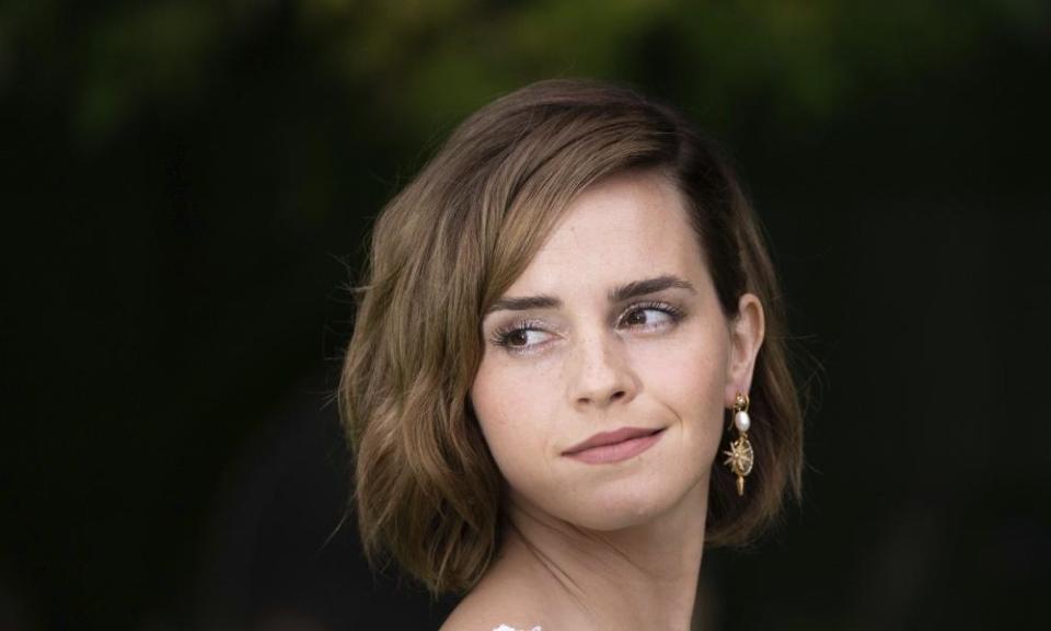 Emma Watson at the Earthshot Prize awards in London in October 2021.
