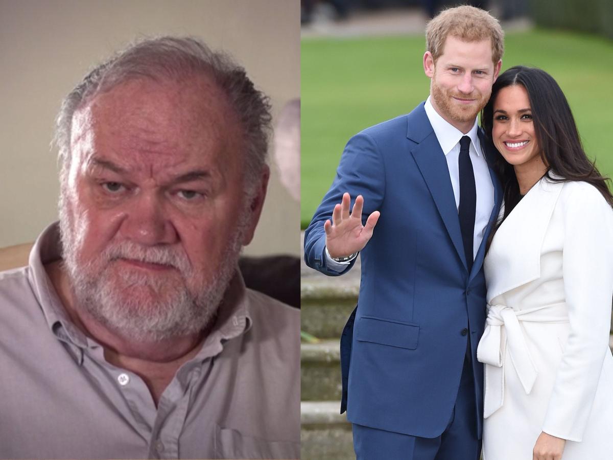 Thomas Markle says he is 'very pleased' about the arrival of Meghan