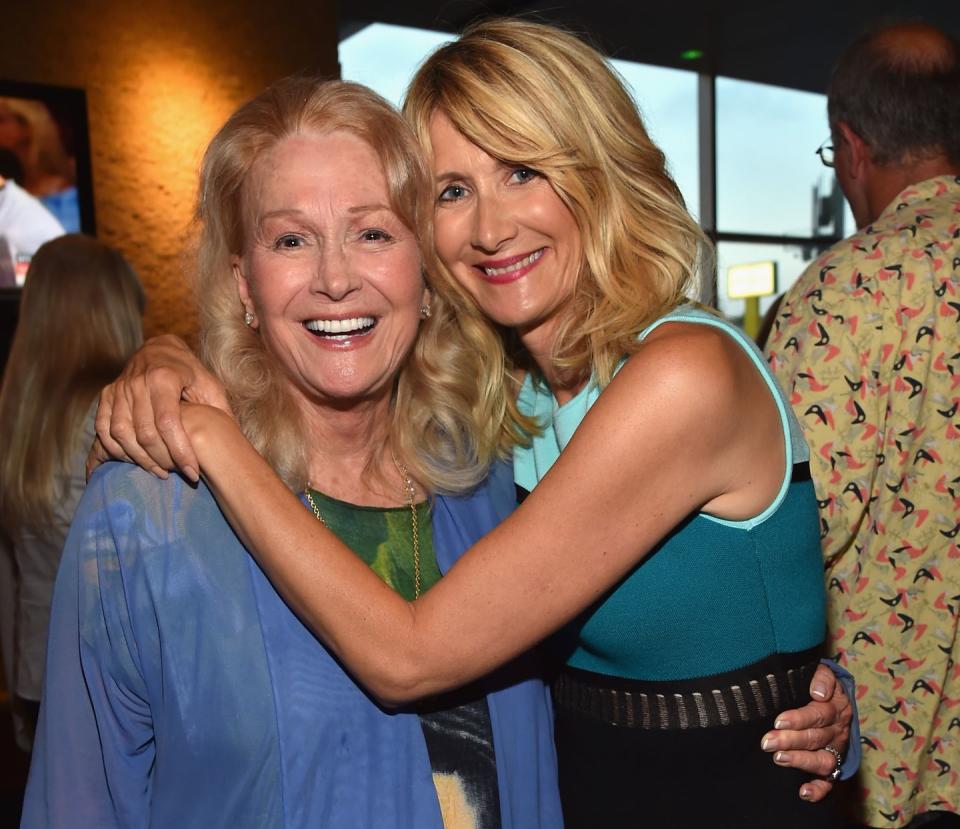 <p>We all know Laura Dern from her role in HBO’s <em>Big Little Lies</em> and the science fiction classic <em>Jurassic Park</em>, but many don’t realize she’s also the daughter of three-time Oscar nominee Diane Ladd. Ladd has appeared in over 100 roles in film and television, most notably <em>Alice Doesn’t Live Here Anymore</em> and 1991’s <em>Rambling Rose</em>, both of which scored her Oscar nominations in their respective years. </p>