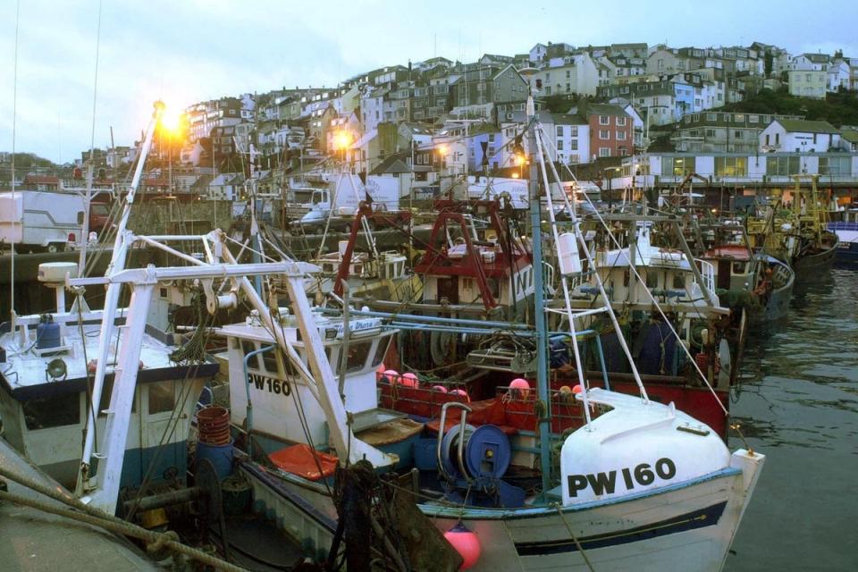 Brixham the main area affected by the outbreak (PA Archive)