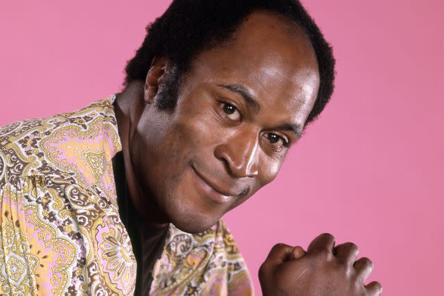 <p>CBS via Getty </p> John Amos on 'Good Times'