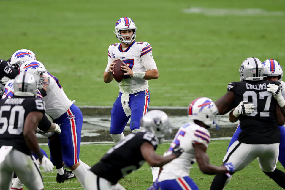 Buffalo Bills quarterback Josh Allen