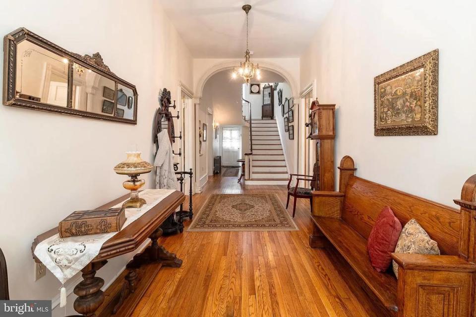 A view foyer inside the home located at 110 Forge Road in Bellefonte. Photo shared with permission from home’s listing agent, Sandy Stover of Beth Richards | Sandy Stover Group.