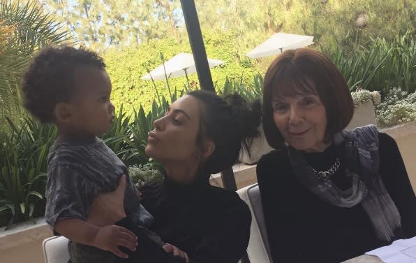 Here’s why people are upset about this photo of Kim Kardashian’s son