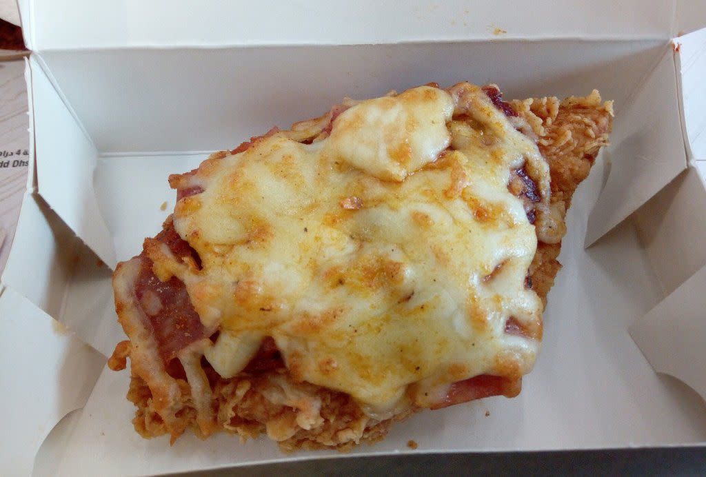 KFC Made a Chicken-Crust Pizza