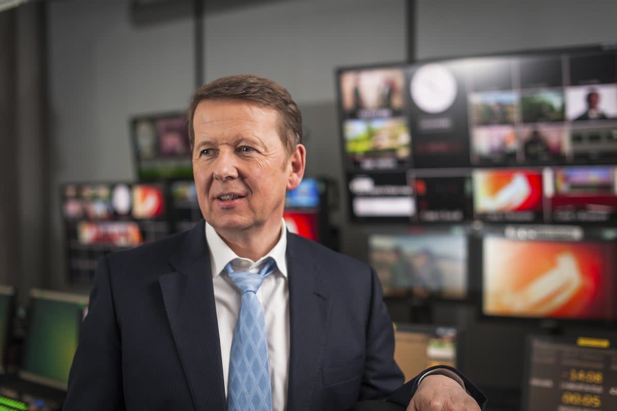 Bill Turnbull after his final episode of BBC Breakfast (BBC/PA) (PA Media)